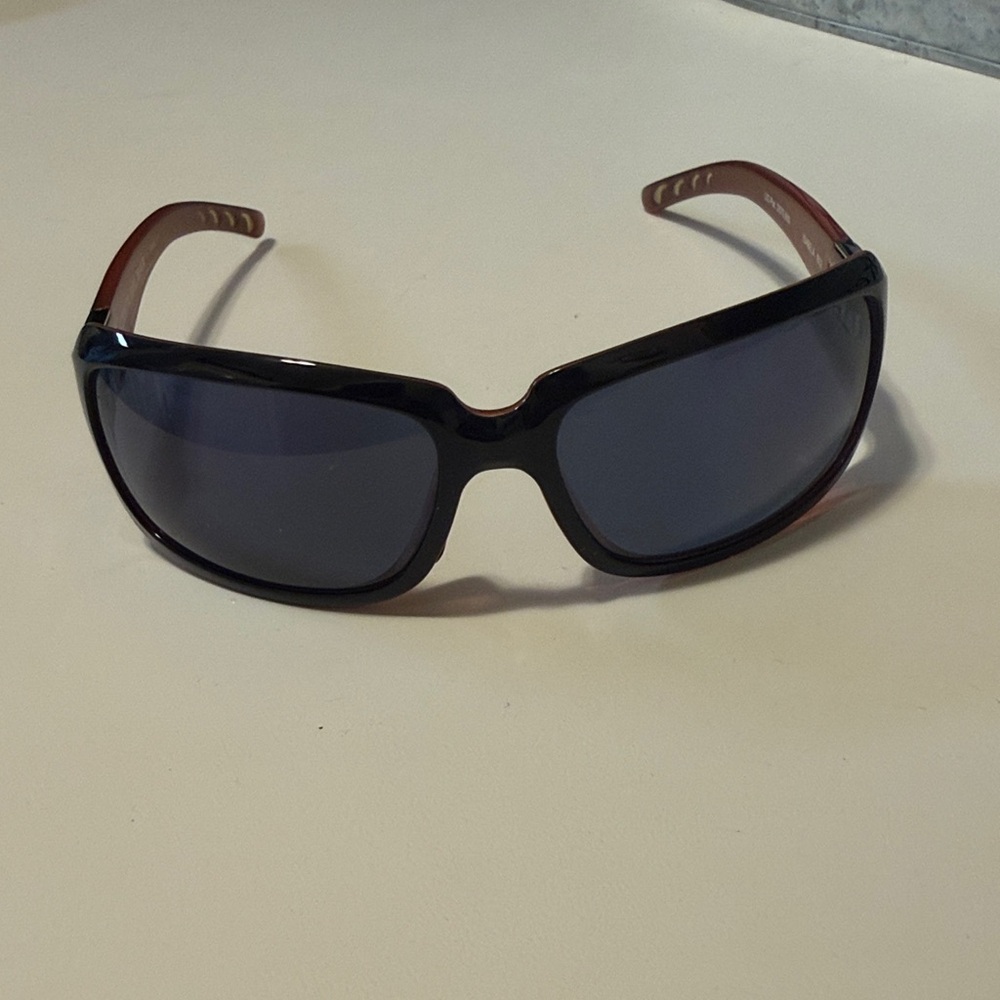 Costa Black Frame Sunglasses with Dark Lenses
